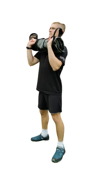 Military Press step 1